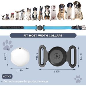 Traceur GPS Bingolar DW01 Mini étanche pour animaux de compagnie, suivi en temps réel pour chiens et chats, application iOS, Bluetooth 5G - Product Image 5