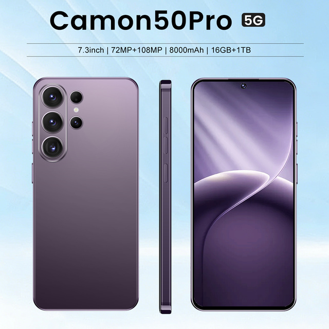 traqueur smart telphone 16+1TB camon50pro original phone tecno camon 50 pro le prix