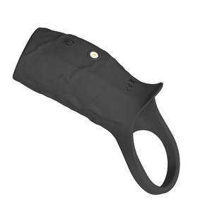 Wolf Lock Cincin presisi getaran Masturbator cincin pasangan resistensi Delay in Body <span class=keywords><strong>Resonator</strong></span> mainan seks - Product Image 1