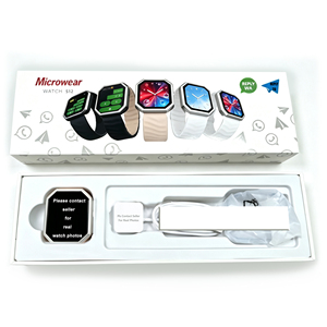 <span class=keywords><strong>Reloj</strong></span> Inteligente Microwear S12 de 48 mm con Pantalla Grande de 2.11 Pulgadas, Sensor de Ritmo Cardíaco, Respuesta a <span class=keywords><strong>WhatsApp</strong></span>, Serie S10 - Product Image 3