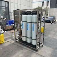 Système d'osmose inverse commercial 500 LPH pour entreprise de production d'eau en bouteille, usine de production d'eau potable pure