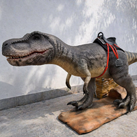 Manège de dinosaures animatroniques pour parc d'attractions, manège personnalisé pour enfants, utilisation intérieure/extérieure