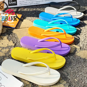 Tongs d'été 2026 pour hommes, antidérapantes, pour la plage et la salle de bain, semelle intérieure en PE EVA, légères, plateforme colorée, confortables et amortissantes - Product Image 2