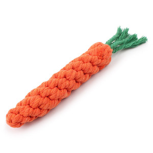 <strong>Wholesale</strong> Carrot Shape Cotton Rope Braided <strong>Pet</strong> <strong>Toy</strong> <strong>Durable</strong> Molar Teeth Cleaning Dog <strong>Toy</strong> interactive <strong>chewing</strong> <strong>toy</strong> for puppy - Product Image 5