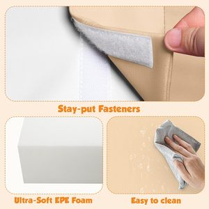 Bloques de Espuma Antideslizantes con Cierre de Velcro para Niños, 4 Piezas, Equipo de Juego Suave, Juguetes de Escalada de Lujo para Niños Pequeños, para Interiores - Product Image 4