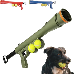 Etkileşimli çevre dostu köpek oyuncak-küçük büyük köpekler için tenis başlatıcısı plastik top yük lansmanı için harika oynamak için - Product Image 1