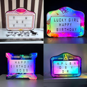 Letreros de Acrílico Personalizados con Letras para Servicio de Bebidas VIP en Restaurantes, Bares y Clubs - Product Image 2