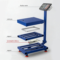 Celda de Carga de Punto Único HY-1B(664) C3 de 100kg, 200kg, 300kg, Aleación de Aluminio, IP67 (Sugerido) para Báscula de Plataforma de 400x500mm