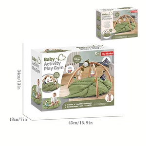 <span class=keywords><strong>Konig</strong></span> Kids OEM ODM Nuevo diseño Manta de hojas Juguetes para bebés recién nacidos Estera de gimnasio para bebés Estera para gatear para bebés Esteras para juegos - Product Image 4