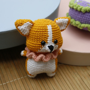 Muñeco de peluche tejido a mano transfronterizo, con temática de patata, pingüino y guisante, para apoyo emocional y energía positiva, regalo y adorno de escritorio - Product Image 6