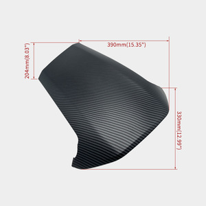 Carbon Fiber Dashboard Cover 390mm X 204mm X 330mm For Honda Civic 10th Gen Center <b>Console</b> Trim Automotive Interior Modification - Product Image 1