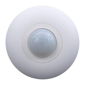 Sensor de movimiento de 360 grados de superficie para techo, ideal para seguridad y automatización de espacios cerrados. - Product Image 1