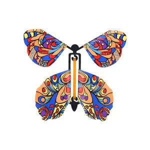 Magic Wind Up Flying Butterfly Surprise Box Great Playing Surprise Gift for Surprise Gift or Party Playing 20pcs, Size: One Size