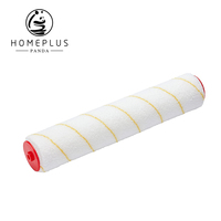 Proyecto de pintura rápida de construcción herramienta de pintor profesional 12 "tela de microfibra suave recarga de rodillo de pintura larga