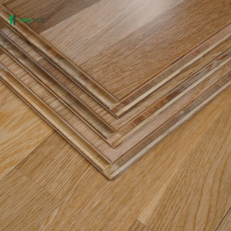 अच्छी गुणवत्ता विस्तृत मुद्दा ओक दृढ़ लकड़ी इंजीनियर लकड़ी फर्श