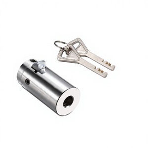 Serrure de porte de sécurité <span class=keywords><strong>YOAN</strong></span>, 3 clés en laiton, cylindre en acier inoxydable chromé brillant, système de clé maîtresse ANSI Grade 2, vente en gros - Product Image 2