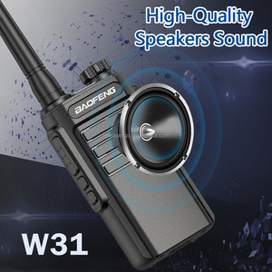 Nouveau talkie-walkie longue portée Mini <span class=keywords><strong>Cb</strong></span> Radio <span class=keywords><strong>Baofeng</strong></span> noir 16 canaux BF-W31 mah Interphone sans fil talkie-walkie portable 1500 - Product Image 1