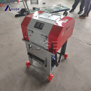 AUGE mesin penghancur jagung besi cor merek baru populer dan pemisah biji komponen inti Motor Fodder pertanian 220V 2 Ton/h fase tunggal - Product Image 6