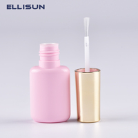 Bouteille vide en plastique HDPE de 10 ml certifiée ISO pour colle à cils et vernis à ongles, fournie directement par l'usine