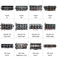 Ensemble complet de culasse en aluminium pour voiture, culasse pour Mitsubishi, Toyota, Ford, VW, Nissan, Hyundai, Kia, Chevrolet