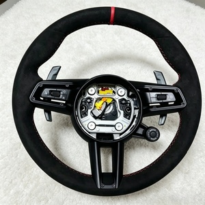 Volante Deportivo de Alcántara en Oferta para <span class=keywords><strong>Porsche</strong></span> Cayenne, Panamera, 911, 718, Macan, 991, 958, 970, Personalizable - Product Image 1