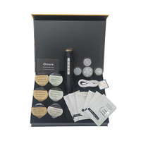 Kit de soin du visage à oxygène en jet dynamique sans fil, mini stylo à bulles de dioxyde de carbone en micro-suède, best-seller 2026