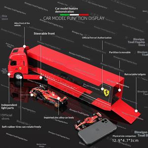 <span class=keywords><strong>Burago</strong></span> 1:43 Ferrar l <span class=keywords><strong>F1</strong></span> SF24 Véhicule de transport Simulation Modèle de voiture en alliage Jouet en métal Ornement - Product Image 2