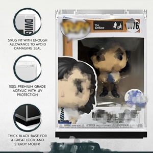 รองรับ OEM ODM กล่องอะคริลิคใสป้องกันเหลืองสำหรับเก็บสะสมฟิกเกอร์ <span class=keywords><strong>FUNKO</strong></span> <span class=keywords><strong>POP</strong></span> พร้อมไฟ LED แสดงสถานะ - Product Image 4