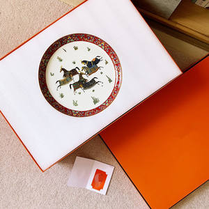 Vaisselle en céramique Pretty Horse, vente en gros, assiettes de mariage, assiettes en porcelaine pour un ensemble de 41 pièces - Product Image 3