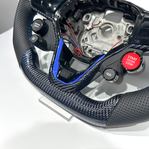 Volant en fibre de carbone de style ancien amélioré, adapté aux <span class=keywords><strong>Volkswagen</strong></span> MK8 MK7 MK6 <span class=keywords><strong>Golf</strong></span> R GTI GTD <span class=keywords><strong>GTE</strong></span> Polo GTI <span class=keywords><strong>Golf</strong></span> <span class=keywords><strong>8</strong></span> <span class=keywords><strong>Golf</strong></span> 7 - Product Image 3