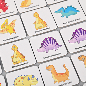 ฉลากกระดาษคุณภาพสูงแบบกำหนดเอง บรรจุภัณฑ์แบบกำหนดเอง การ์ดแฟลชพิมพ์ลายสำหรับเด็ก เครื่องมือการศึกษา - Product Image 3