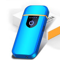 Briquet Électrique USB FR-709 Mince en Alliage de Zinc, Nouveau Modèle, Prix Bas, Design Classique 0.07KG, pour Cigare Électronique