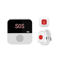 Dispositivos de alerta de caída WiFi, pulsera de pánico SOS de ayuda de enfermera inalámbrica, Tuya aplicación inteligente, buscapersonas, botón de llamada para personas mayores