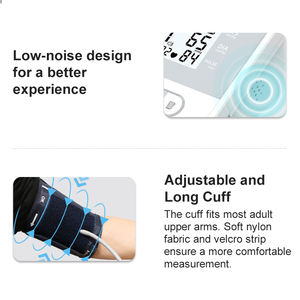 Tensiomètre médical Appareils de <span class=keywords><strong>mesure</strong></span> automatique de <span class=keywords><strong>la</strong></span> <span class=keywords><strong>pression</strong></span> artérielle Tensiomètre numérique Moniteur de <span class=keywords><strong>pression</strong></span> artérielle Moniteur de <span class=keywords><strong>pression</strong></span> artérielle - Product Image 5