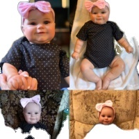 <span class=keywords><strong>NPK</strong></span> 50/60CM Dos opciones <span class=keywords><strong>Reborn</strong></span> Baby Toddler Real Soft Touch Maddie con pelo de dibujo a mano Muñeca hecha a mano de alta calidad - Product Image 3