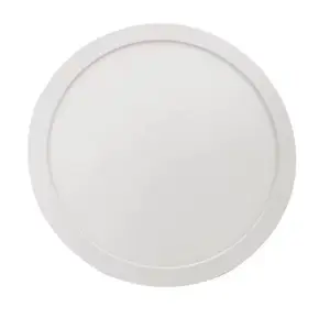Banqcn ETL 12英寸现代嵌入式发光二极管天花板吊灯黑色圆形发光二极管照明屋卧室白色灯罩交流电源