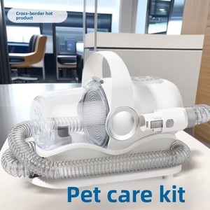 Tondeuse et Aspirateur Électrique Multifonctionnel 10-en-1 Transfrontalier pour Chiens et Chats avec Matériau ABS et Double Tension - Product Image 3