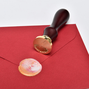 Старинный винтажный набор штампа с восковой печатью на заказ с гравировкой латунной головкой для свадебных конвертов и офисного декора из бумаги - Product Image 2