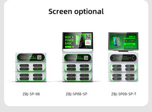 Station de recharge pour téléphone <span class=keywords><strong>portable</strong></span> public à écran intelligent à 24 emplacements Kiosque empilable à partager Power Bank Distributeur automatique libre-service - Product Image 4