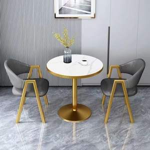 <span class=keywords><strong>Table</strong></span> de conférence moderne de luxe au design simple et personnalisé, <span class=keywords><strong>petite</strong></span> <span class=keywords><strong>table</strong></span> ronde <span class=keywords><strong>à</strong></span> <span class=keywords><strong>manger</strong></span> et ensemble de chaises pour <span class=keywords><strong>2</strong></span> <span class=keywords><strong>personnes</strong></span> - Product Image 4