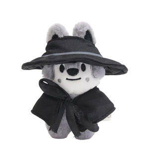 Peluche <span class=keywords><strong>de</strong></span> Conejito <span class=keywords><strong>de</strong></span> Dibujos Animados <span class=keywords><strong>de</strong></span> Kpop Stray Kids, Llavero SKZOO con Sombrero y Capa, Juguete <span class=keywords><strong>de</strong></span> Peluche, Colgante para Bolso - Product Image 2