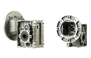 Réducteur de vitesse hélicoïdal-hypoid TKM090C, couple 500 N.m, vitesse de sortie 4,8~29 tr/min, bride d'entrée 90B5, réduction en trois étapes 50-300K - Product Image 3