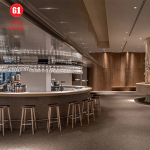 Conception de meubles d'hôtel sur mesure, armoires de présentation modernes, bureaux d'accueil élégants pour des espaces luxueux - Product Image 1
