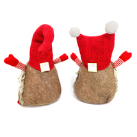 Vente en gros de poupée en peluche de haute qualité renne orignal fait à la main décoration de Noël Noël