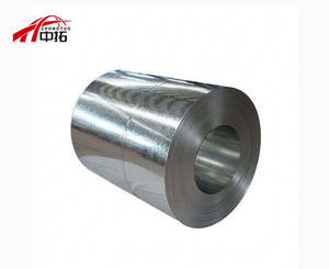 แผ่นเหล็กชุบสังกะสีแบบม้วน Dx51d ไฟฟ้า0.11มม. แบบจุ่มร้อน - Product Image 1