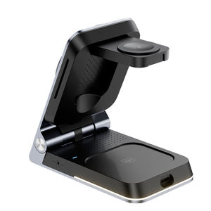 Supporto di Ricarica 3 in 1 Wireless Pieghevole per Telefono, Caricatore Wireless 3 in 1 Best-Seller Compatibile con <span class=keywords><strong>iPhone</strong></span> 15 Pro - Product Image 2