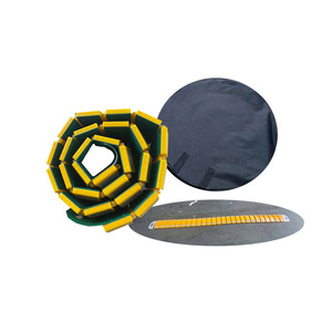 สิ่งกีดขวางความเร็วแบบพกพาสีเหลืองทำจากพลาสติก - Product Image 1