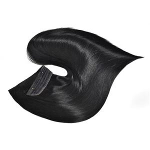 ISWEET New Popular Products Russian Double Drawn 100% Remy Virgin Human Hair One Piece <b>Clip</b> in Hair <b>Extensions</b> - Product Image 2