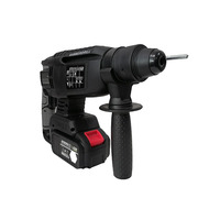 Perceuse à percussion rotative professionnelle 26mm 21V à batterie outil électrique rechargeable rotatif multifonction