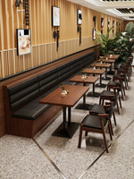 Meubles de restaurant modernes en bois massif, ensemble de tables et de chaises pour cafés commerciaux, hôtels, bistros, écoles et salles à manger